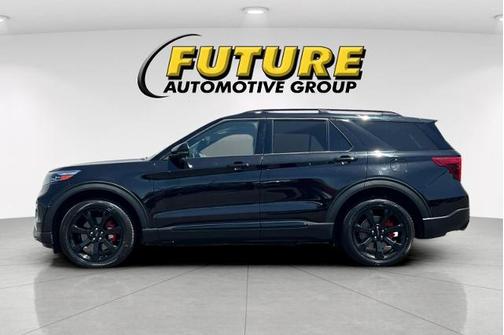 AGATE BLACK METALLIC 2022 Ford Explorer ST