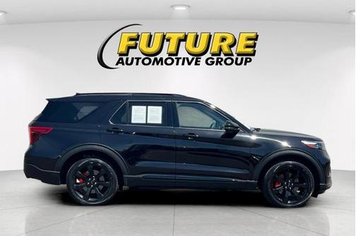 AGATE BLACK METALLIC 2022 Ford Explorer ST