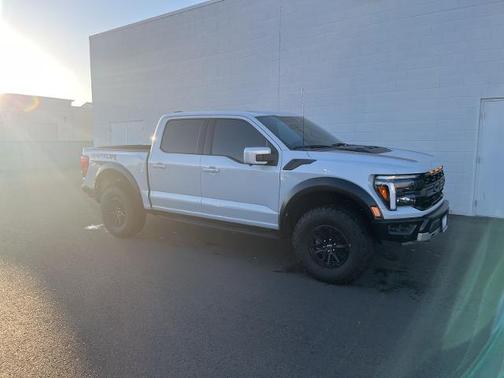 SPACE WHITE METALLIC 2025 Ford F-150 RAPTOR