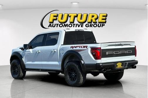 SPACE WHITE METALLIC 2025 Ford F-150 RAPTOR