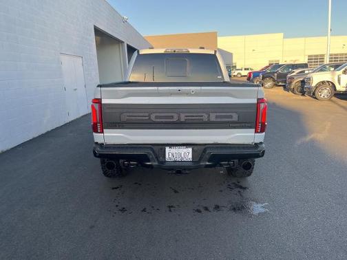 SPACE WHITE METALLIC 2025 Ford F-150 RAPTOR