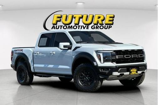SPACE WHITE METALLIC 2025 Ford F-150 RAPTOR