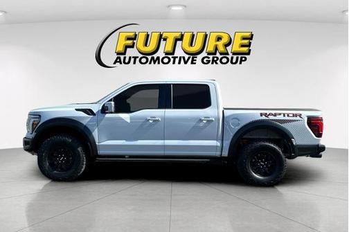 SPACE WHITE METALLIC 2025 Ford F-150 RAPTOR