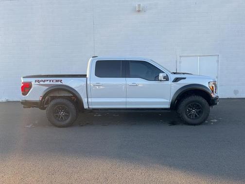 SPACE WHITE METALLIC 2025 Ford F-150 RAPTOR