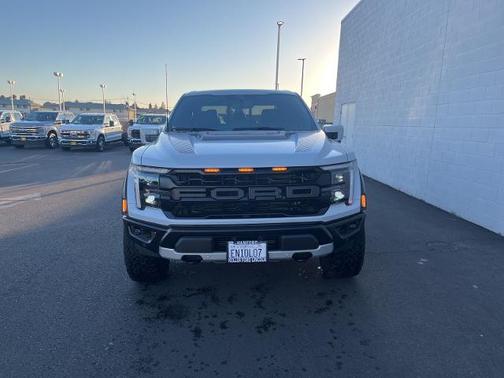 SPACE WHITE METALLIC 2025 Ford F-150 RAPTOR