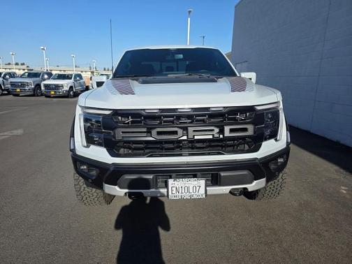 SPACE WHITE METALLIC 2025 Ford F-150 RAPTOR