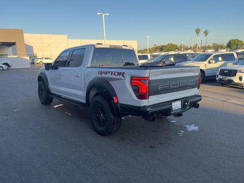 SPACE WHITE METALLIC 2025 Ford F-150 RAPTOR