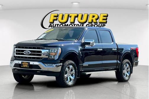 ANTIMATTER BLUE METALLIC 2022 Ford F-150 LARIAT
