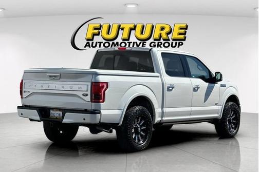 WHITE PLATINUM METALLIC TC 2017 Ford F-150 PLATINUM