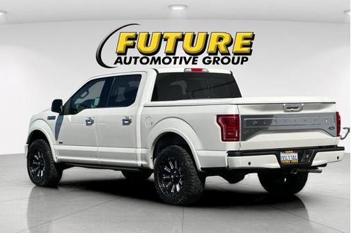 WHITE PLATINUM METALLIC TC 2017 Ford F-150 PLATINUM