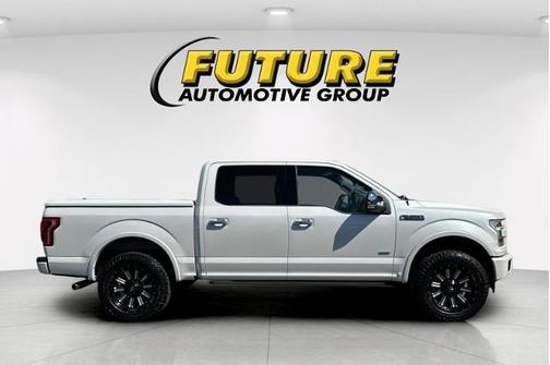 WHITE PLATINUM METALLIC TC 2017 Ford F-150 PLATINUM