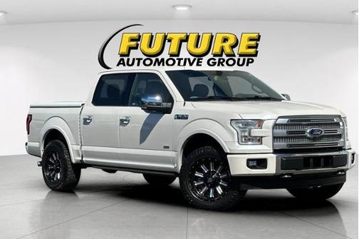 WHITE PLATINUM METALLIC TC 2017 Ford F-150 PLATINUM