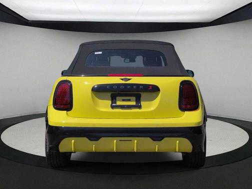 Yellow 2026 MINI Convertible Cooper S
