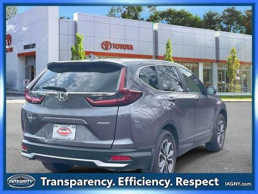 Gray 2022 Honda CR-V AWD EX-L