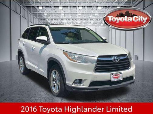 Blizzard Pearl 2016 Toyota Highlander Limited
