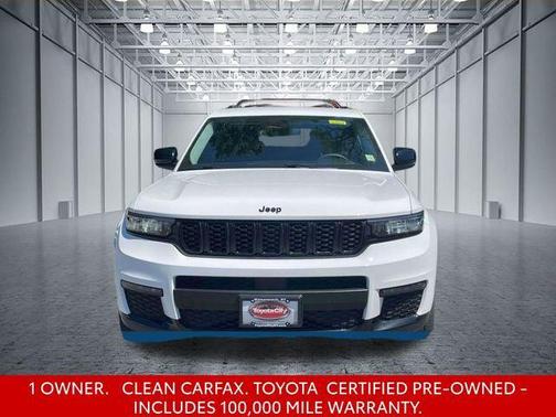 Bright White Clearcoat 2023 Jeep Grand Cherokee L Limited