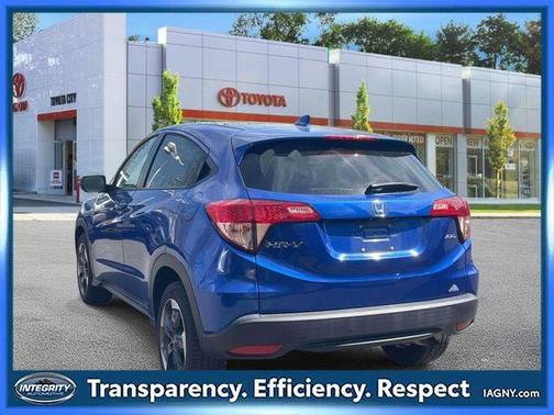 Aegean Blue Metallic 2018 Honda HR-V EX