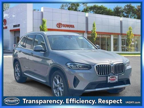 Skyscraper Grey Metallic 2024 BMW X3 xDrive30i