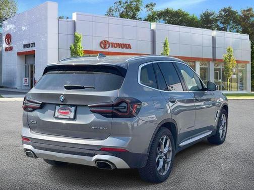 Skyscraper Grey Metallic 2024 BMW X3 xDrive30i
