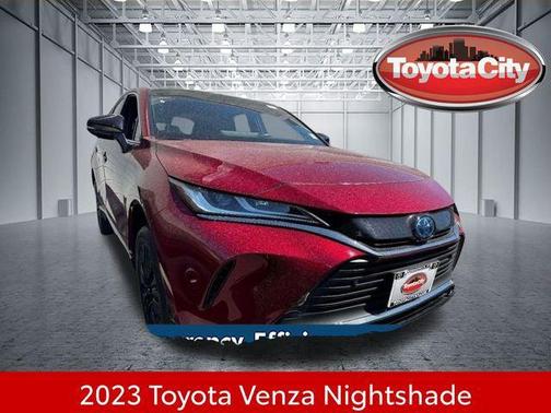Ruby Flare Pearl 2023 Toyota Venza Nightshade Edition