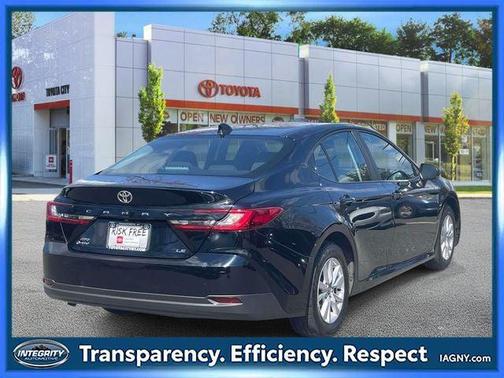 Midnight Black Metallic 2025 Toyota Camry LE