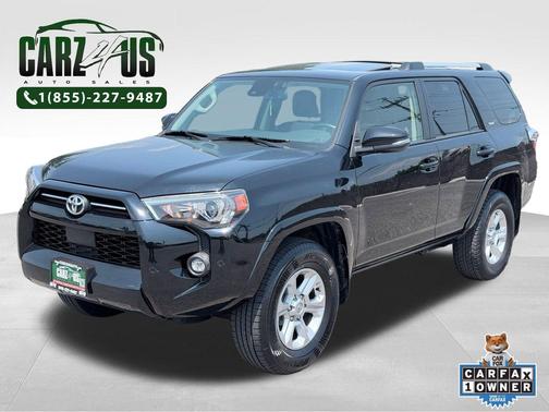 Midnight Black Metallic 2023 Toyota 4Runner SR5 Premium