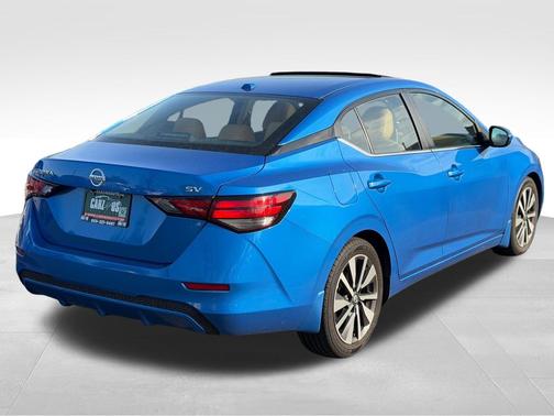 Electric Blue Metallic 2021 Nissan Sentra SV