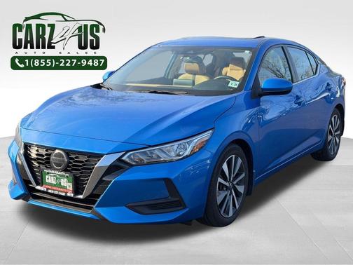 Electric Blue Metallic 2021 Nissan Sentra SV