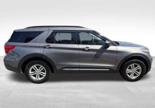 Gray Metallic 2021 Ford Explorer XLT