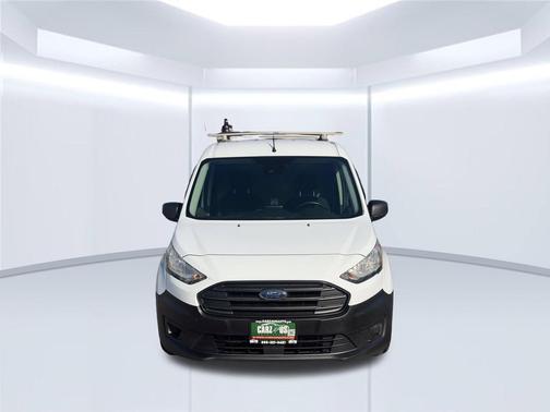 Frozen White 2020 Ford Transit Connect XL Cargo Van