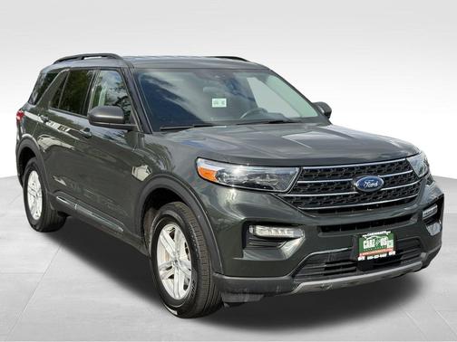 Green Metallic 2023 Ford Explorer XLT