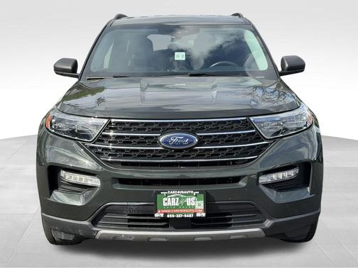 Green Metallic 2023 Ford Explorer XLT