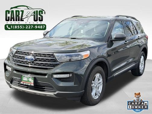 Green Metallic 2023 Ford Explorer XLT