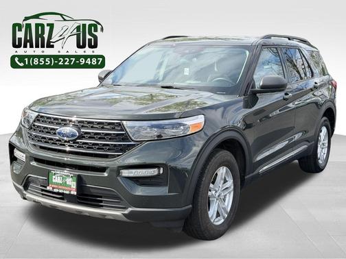 Green Metallic 2023 Ford Explorer XLT