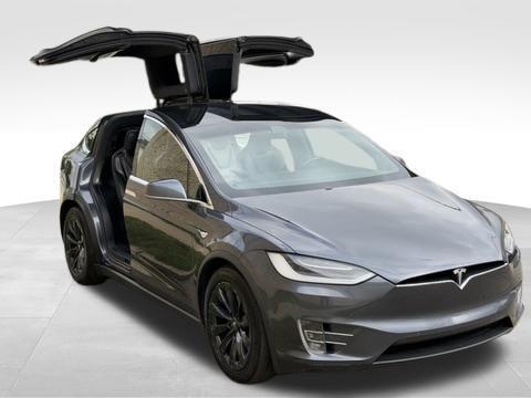Gray 2018 Tesla Model X P100D