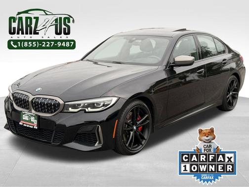 Black Sapphire Metallic 2021 BMW M340 M340i xDrive Sedan