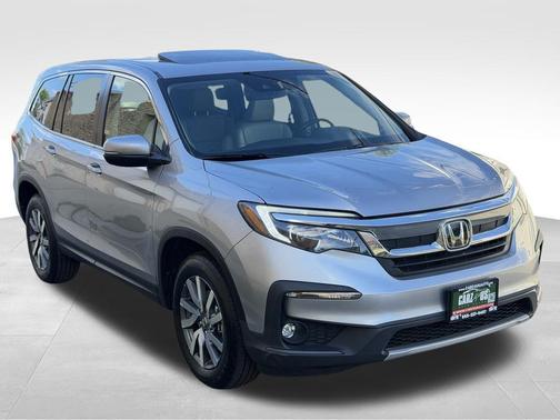 Silver 2022 Honda Pilot AWD EX-L
