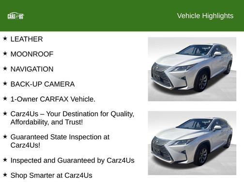 2018 Lexus RX 350 Base