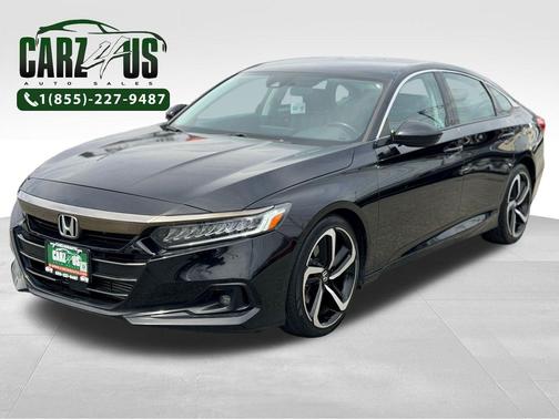 Black 2021 Honda Accord Sport SE 1.5T