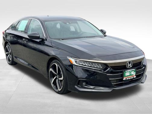Black 2021 Honda Accord Sport SE 1.5T