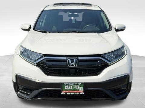 White 2021 Honda CR-V AWD EX