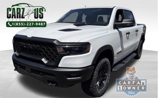 Bright White Clearcoat 2025 RAM 1500 Rebel