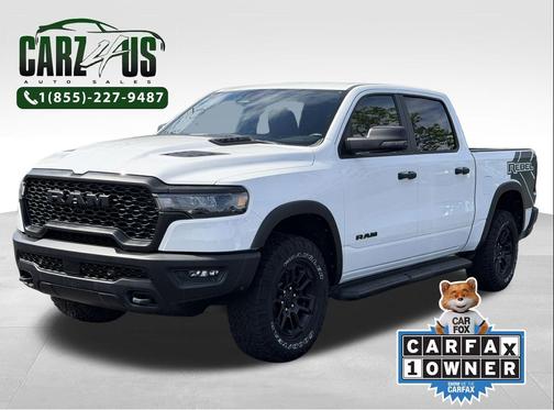 Bright White Clearcoat 2025 RAM 1500 Rebel