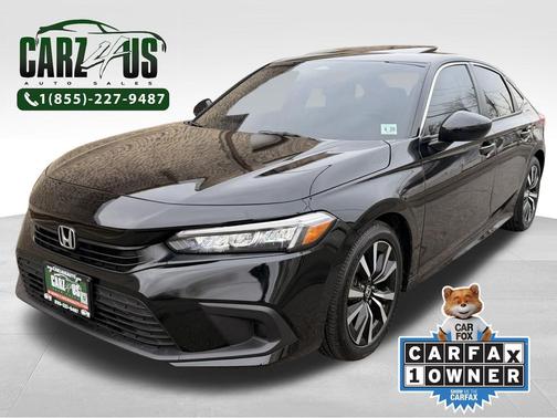 Black 2023 Honda Civic EX