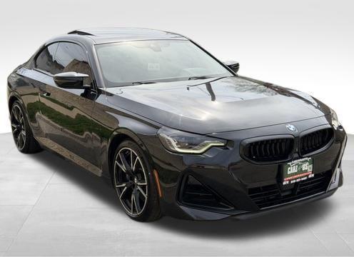 Black Sapphire Metallic 2022 BMW M240 i xDrive
