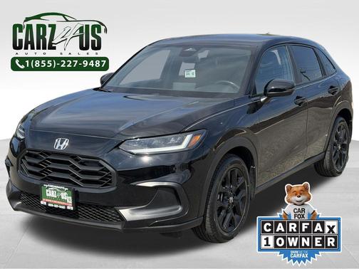 Black 2024 Honda HR-V AWD Sport