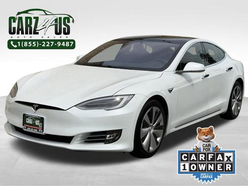 White 2020 Tesla Model S Performance