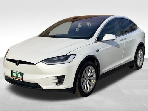 White 2020 Tesla Model X Long Range Dual Motor All-Wheel Drive