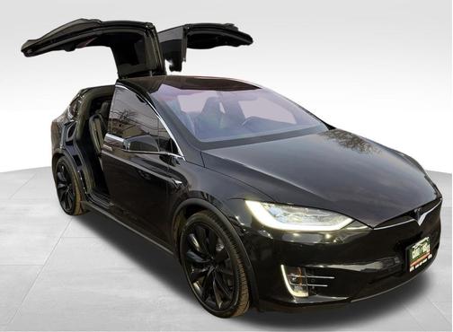 Black 2018 Tesla Model X P100D