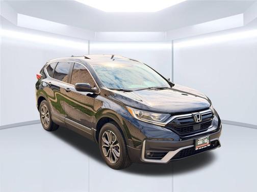 Black 2021 Honda CR-V AWD EX